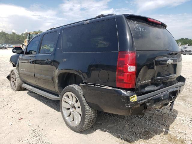 1GNFK26339J100528 - 2009 CHEVROLET SUBURBAN K1500 LT BLACK photo 3