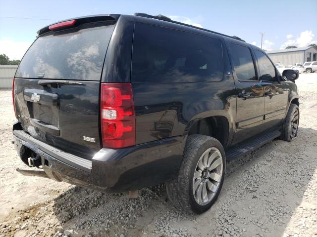 1GNFK26339J100528 - 2009 CHEVROLET SUBURBAN K1500 LT BLACK photo 4