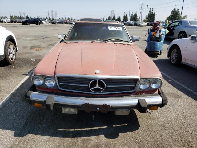 10704412045100 - 1978 MERCEDES-BENZ 400-CLASS RED photo 5