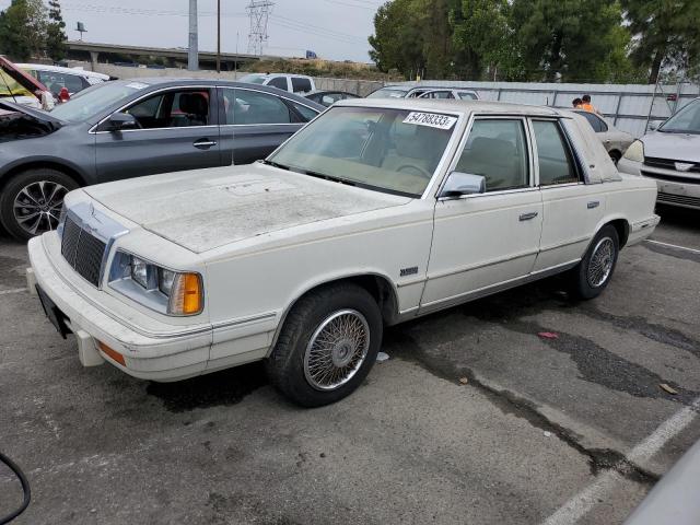 1C3BC56E5GF282664 - 1986 CHRYSLER LEBARON WHITE photo 1