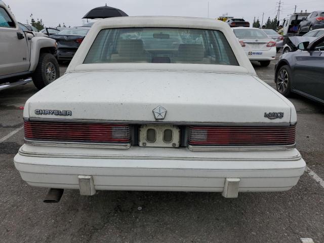 1C3BC56E5GF282664 - 1986 CHRYSLER LEBARON 白色 照片 6