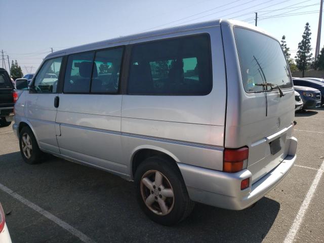 WV2KB47082H057911 - 2002 VOLKSWAGEN EUROVAN GLS SILVER photo 2