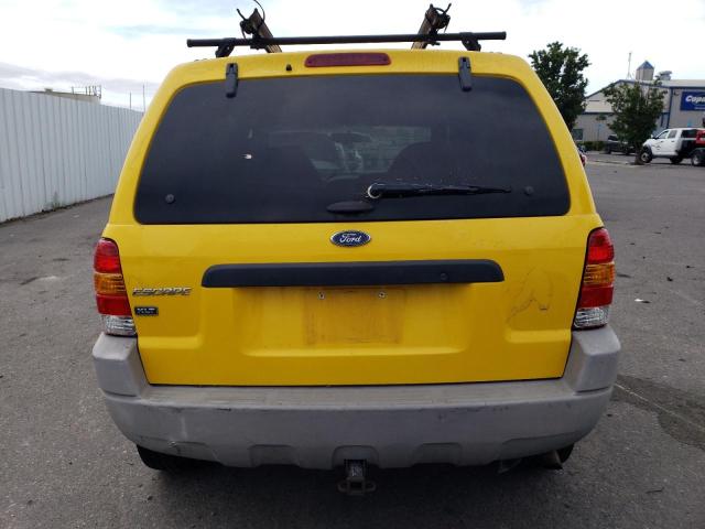 1FMYU04151KE85568 - 2001 FORD ESCAPE XLT YELLOW photo 6