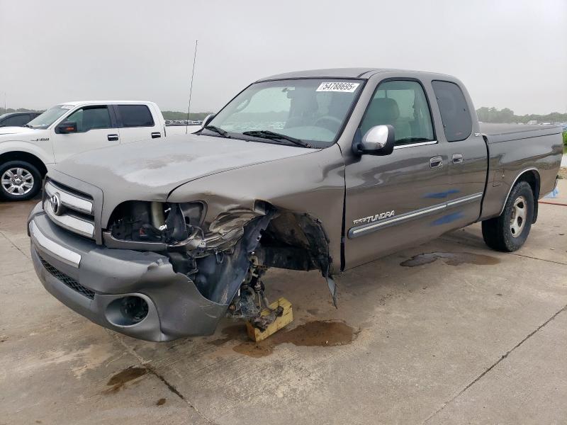 5TBRN34133S377557 - 2003 TOYOTA TUNDRA ACCESS CAB SR5 TAN photo 1