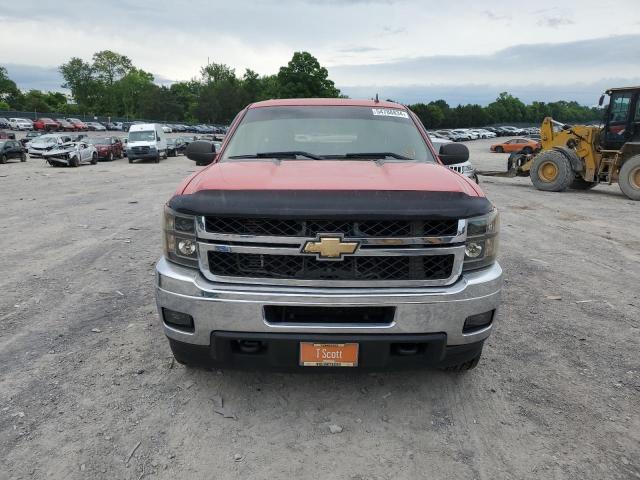 1GC1KXC87BF255365 - 2011 CHEVROLET SILVERADO K2500 HEAVY DUTY LT RED photo 5