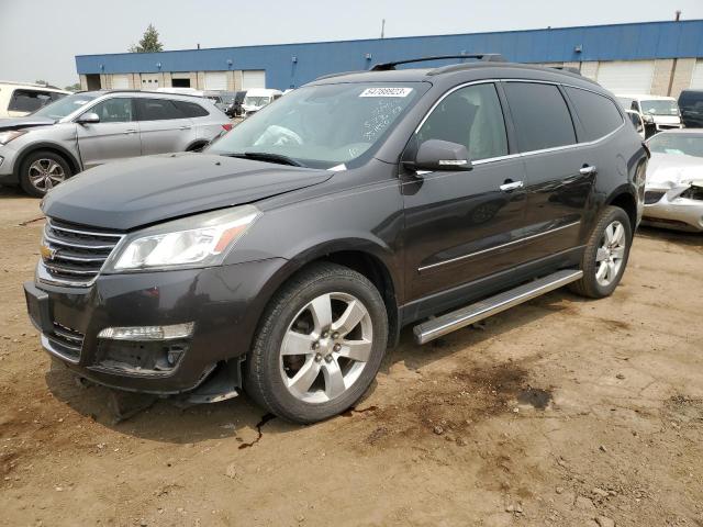 1GNKRJKD4FJ351850 - 2015 CHEVROLET TRAVERSE LTZ GRAY photo 1