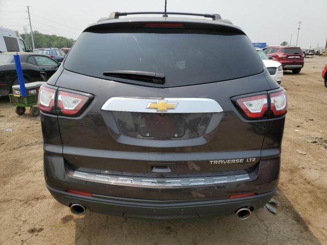 1GNKRJKD4FJ351850 - 2015 CHEVROLET TRAVERSE LTZ GRAY photo 6