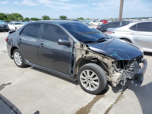 1NXBU4EE2AZ267915 - 2010 TOYOTA COROLLA BASE GRAY photo 4