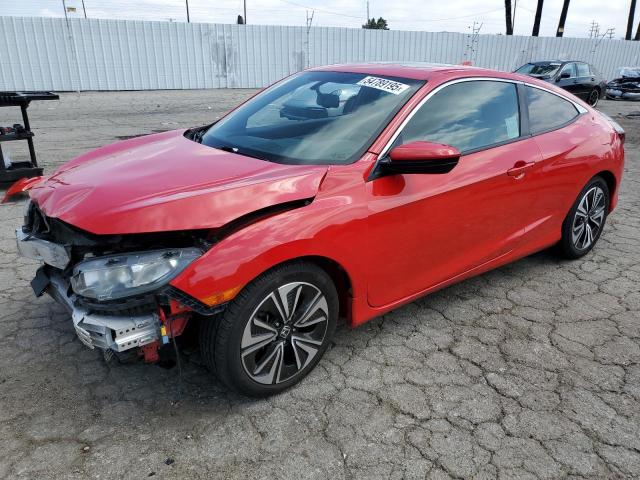 2HGFC3B76GH351810 - 2016 HONDA CIVIC EXL RED photo 1