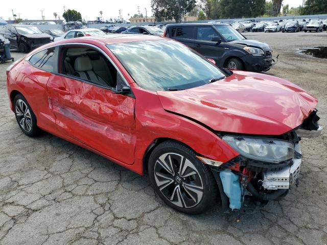 2HGFC3B76GH351810 - 2016 HONDA CIVIC EXL RED photo 4