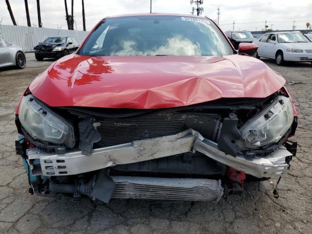 2HGFC3B76GH351810 - 2016 HONDA CIVIC EXL RED photo 5