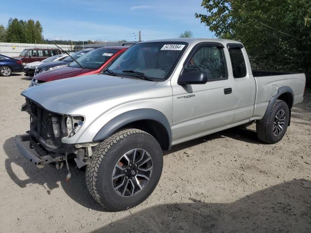 5TEWN72N63Z202259 - 2003 TOYOTA TACOMA XTRACAB SILVER photo 1