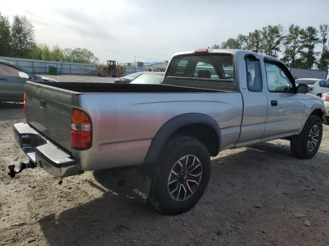 5TEWN72N63Z202259 - 2003 TOYOTA TACOMA XTRACAB SILVER photo 3