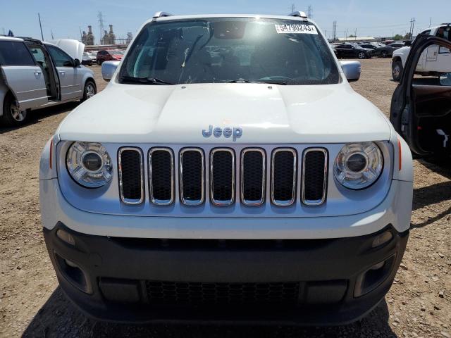 ZACCJADB9JPG67379 - 2018 JEEP RENEGADE LIMITED WHITE photo 5