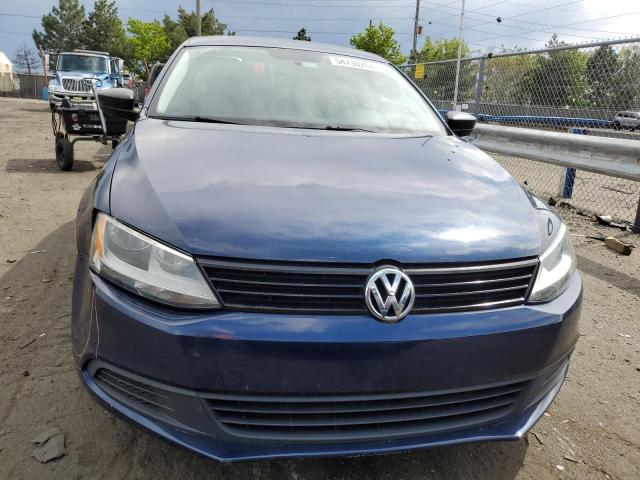 3VW2K7AJ7CM357242 - 2012 VOLKSWAGEN JETTA BASE BLUE photo 5