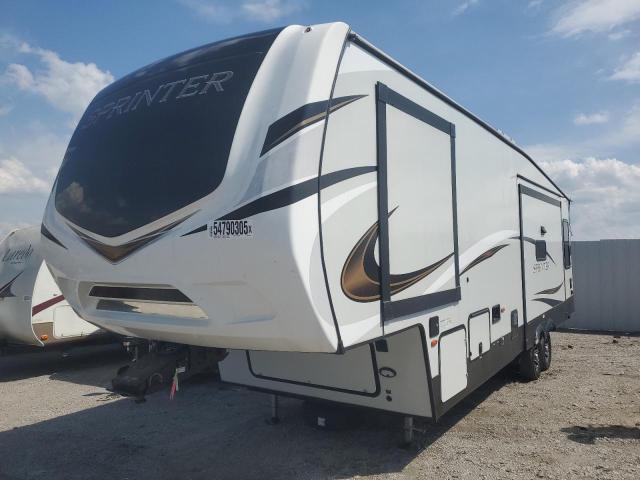 4YDFSTP24N1530242 - 2022 KEYSTONE SPRINTER WHITE photo 2