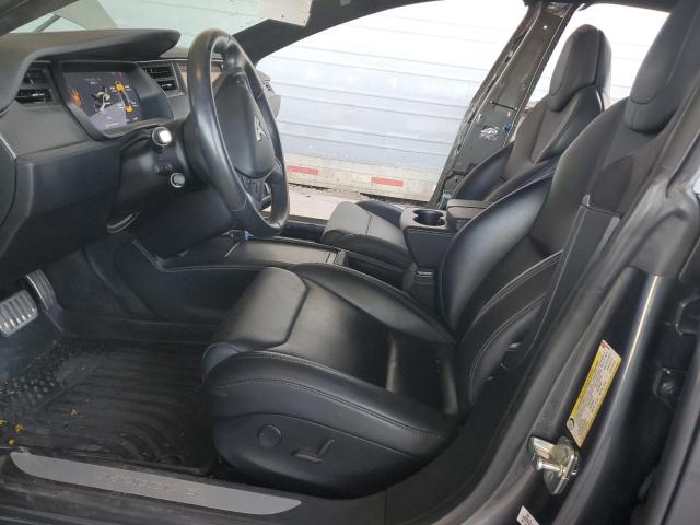 5YJSA1E26JF292259 - 2018 TESLA MODEL S GRAY photo 7