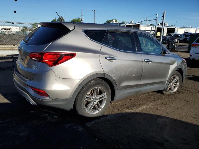 5XYZTDLB2JG544708 - 2018 HYUNDAI SANTA FE S GRAY photo 3