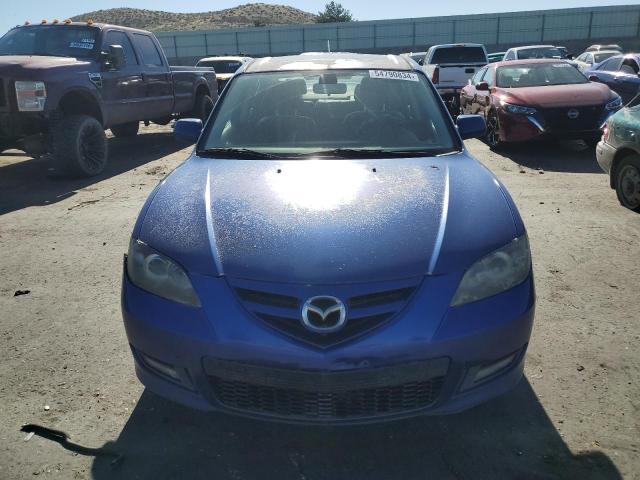 JM1BK323681810816 - 2008 MAZDA 3 S BLUE photo 5