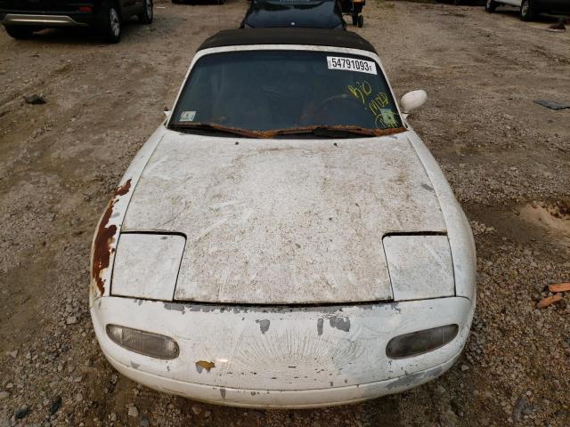 JM1NA3512M0207565 - 1991 MAZDA MX-5 MIATA WHITE photo 5