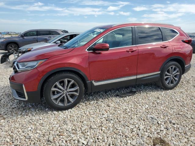 5J6RW1H90LL003539 - 2020 HONDA CR-V TOURING RED photo 1