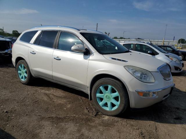 5GALRCED7AJ189596 - 2010 BUICK ENCLAVE CXL WHITE photo 4