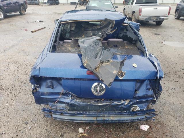 1ZVFT80N865241230 - 2006 FORD MUSTANG BLUE photo 6