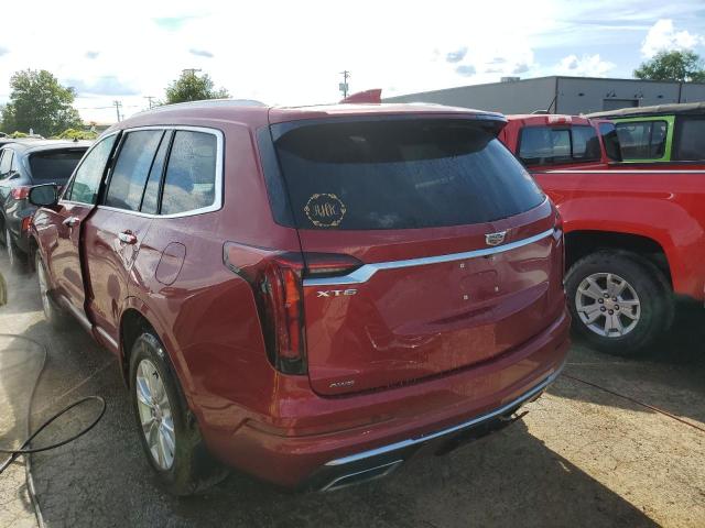 1GYKPBR40MZ193672 - 2021 CADILLAC XT6 LUXURY BURGUNDY photo 3