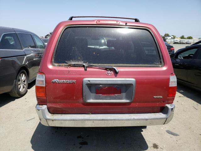 JT3GM84RXY0067814 - 2000 TOYOTA 4RUNNER BURGUNDY photo 6