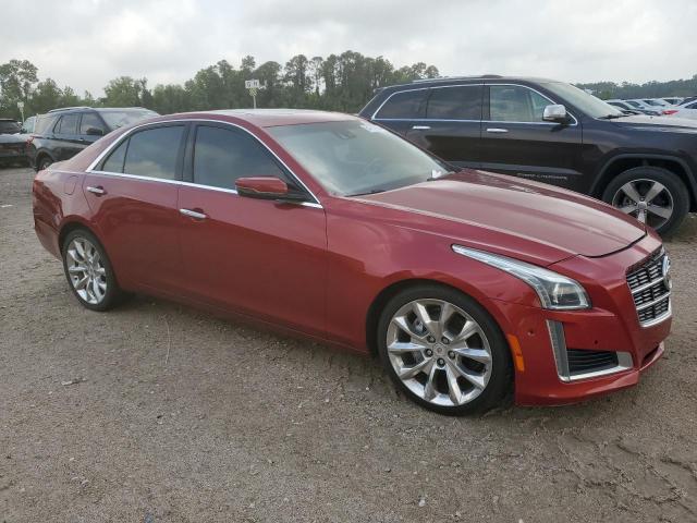 1G6AY5S31E0170945 - 2014 CADILLAC CTS PERFORMANCE COLLECTION Красный фото 4