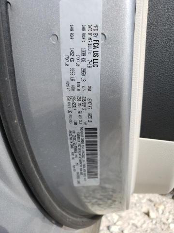 2C4RC1FG1JR356926 - 2018 CHRYSLER PACIFICA TOURING PLUS SILVER photo 13