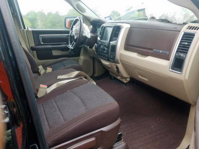 1C6RR6GT9JS171603 - 2018 RAM 1500 SLT BLACK photo 5