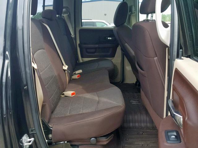 1C6RR6GT9JS171603 - 2018 RAM 1500 SLT BLACK photo 6