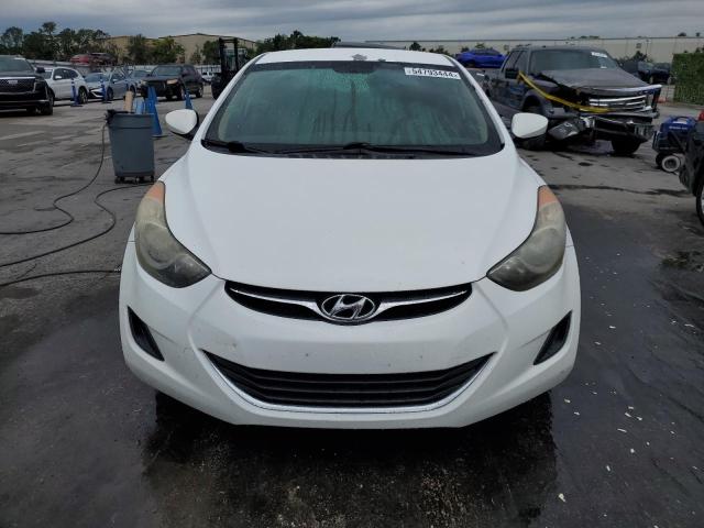 5NPDH4AE0DH368683 - 2013 HYUNDAI ELANTRA GLS WHITE photo 5