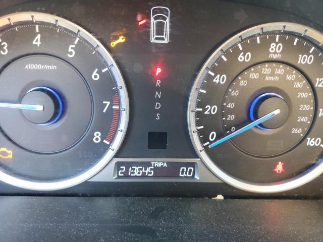 5J6TF2H51DL006024 - 2013 HONDA CROSSTOUR EXL შავი ფოტო 9