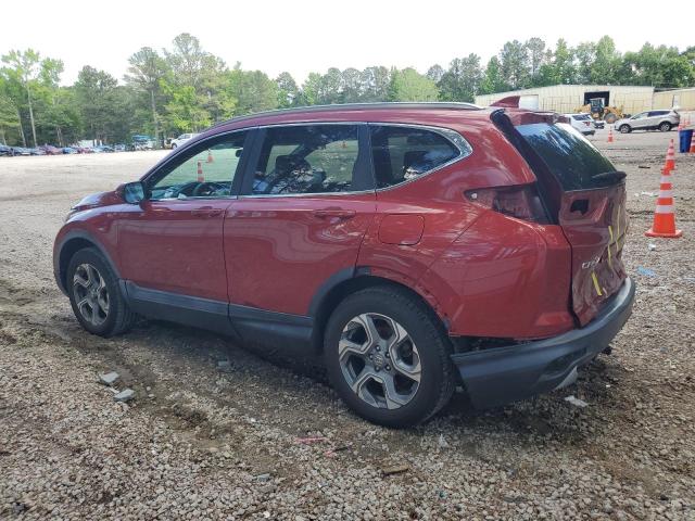 2HKRW2H57JH609916 - 2018 HONDA CR-V EX BURGUNDY photo 2