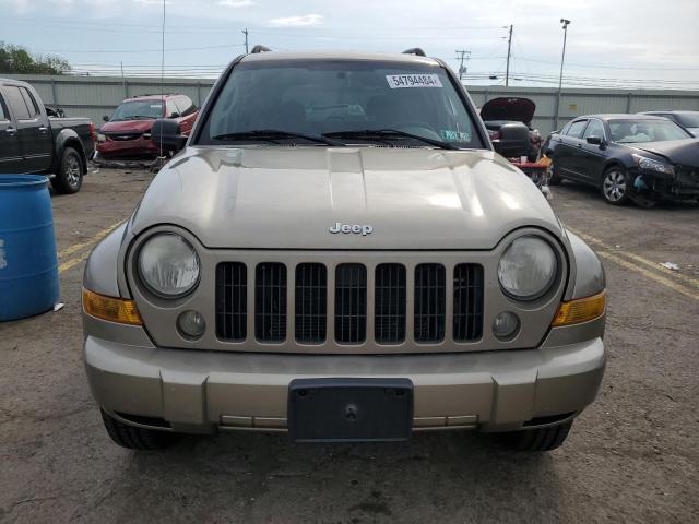 1J4GL48K67W705373 - 2007 JEEP LIBERTY SPORT TAN photo 5