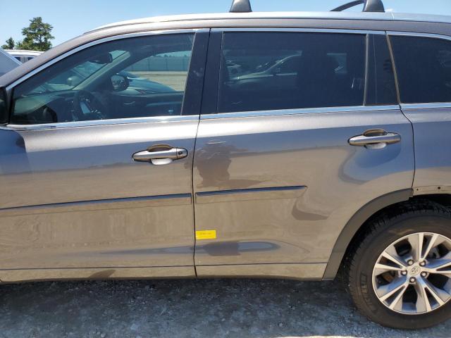 5TDKKRFH2FS085613 - 2015 TOYOTA HIGHLANDER XLE GRAY photo 13