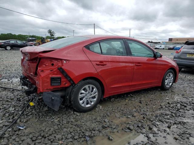 KMHD74LF2LU937932 - 2020 HYUNDAI ELANTRA SE RED photo 3