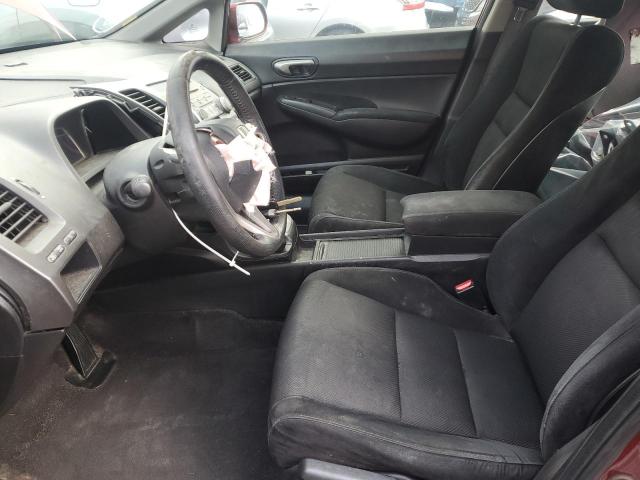 2HGFA1F60AH541993 - 2010 HONDA CIVIC LX-S RED photo 7