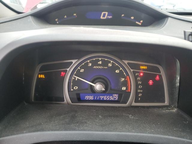 2HGFA1F60AH541993 - 2010 HONDA CIVIC LX-S RED photo 9