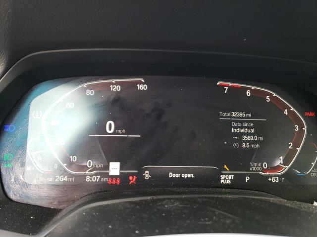 5UXCR4C08P9N95514 - 2023 BMW X5 SDRIVE 40I WHITE photo 9