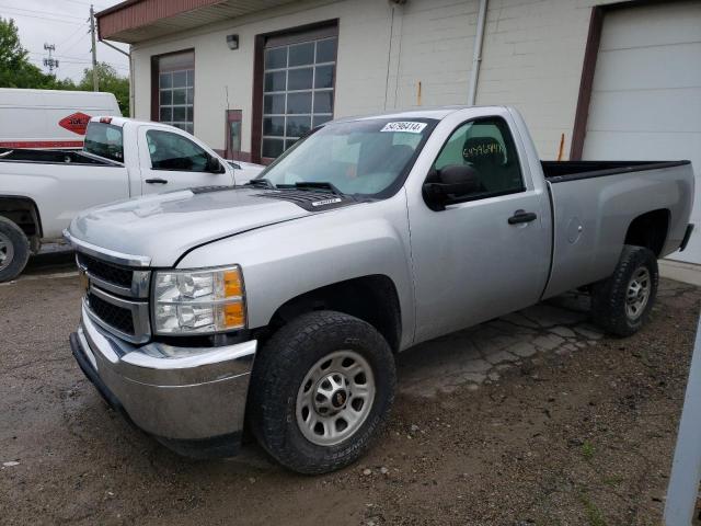 1GC0CVCG0EF136730 - 2014 CHEVROLET SILVERADO C2500 HEAVY DUTY SILVER photo 1