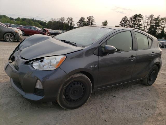 JTDKDTB3XD1535164 - 2013 TOYOTA PRIUS C GRAY photo 1