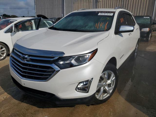 2GNAXVEV0J6224354 - 2018 CHEVROLET EQUINOX PREMIER WHITE photo 2