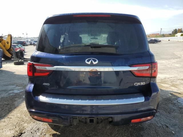 JN8AZ2AE1R9329626 - 2024 INFINITI QX80 LUXE BLUE photo 6