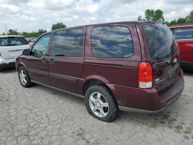 1GNDV23177D168439 - 2007 CHEVROLET UPLANDER LS BURGUNDY photo 2