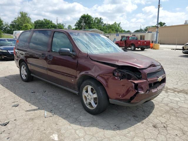 1GNDV23177D168439 - 2007 CHEVROLET UPLANDER LS BURGUNDY photo 4