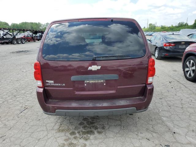 1GNDV23177D168439 - 2007 CHEVROLET UPLANDER LS BURGUNDY photo 6