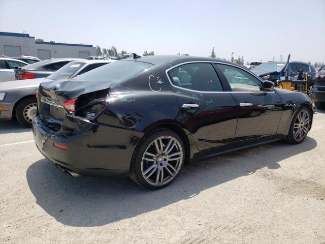 ZAM57RSA2G1168766 - 2016 MASERATI GHIBLI S BLACK photo 3